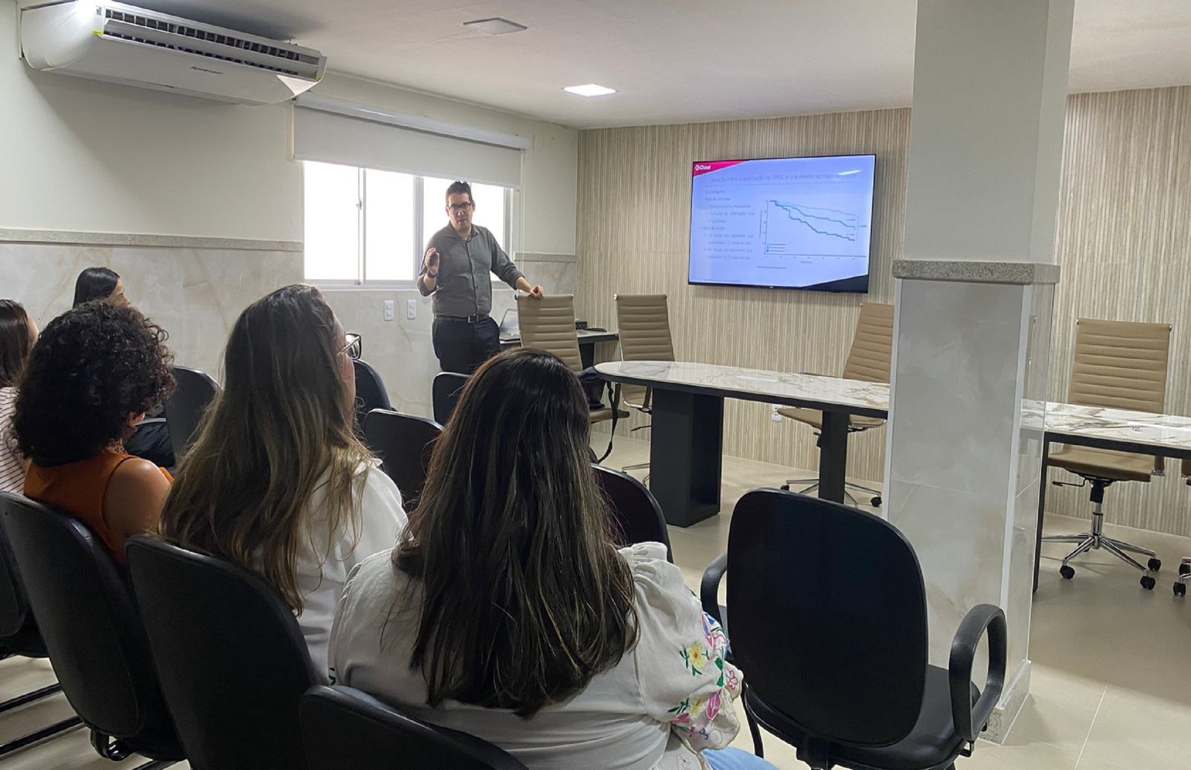 Eficácia e potência das terapias dupla e tripla, fixa e extrafina na asma e na doença pulmonar obstrutiva crônica são tema de palestra no Hospital Maria Lucinda
