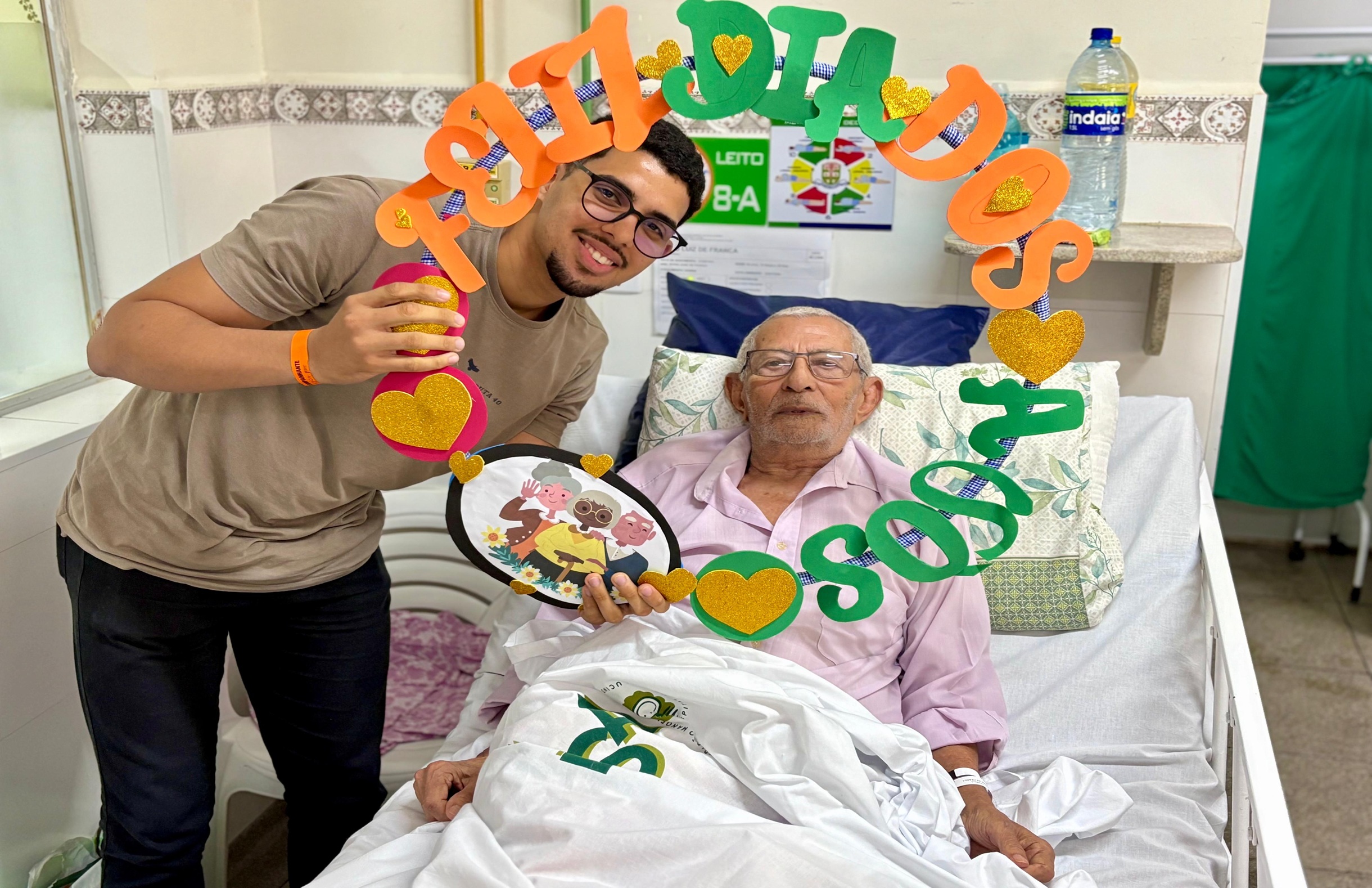 Hospital Maria Lucinda celebra o Dia dos Avós com reencontros cheios de afeto