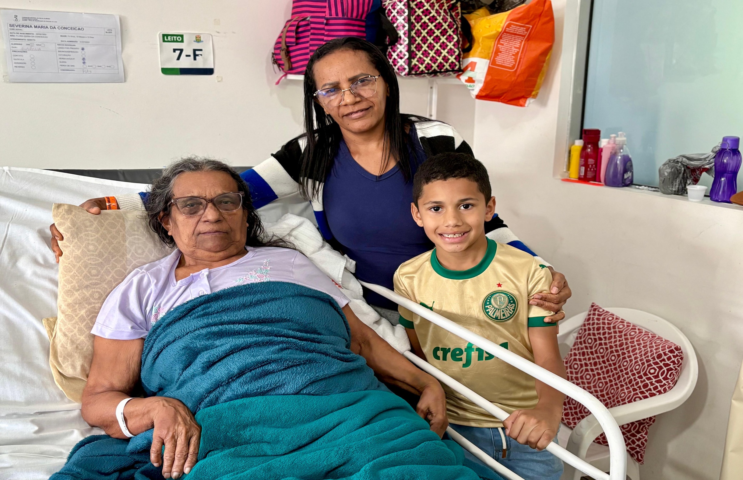 Hospital Maria Lucinda celebra o Dia dos Avós com reencontros cheios de afeto