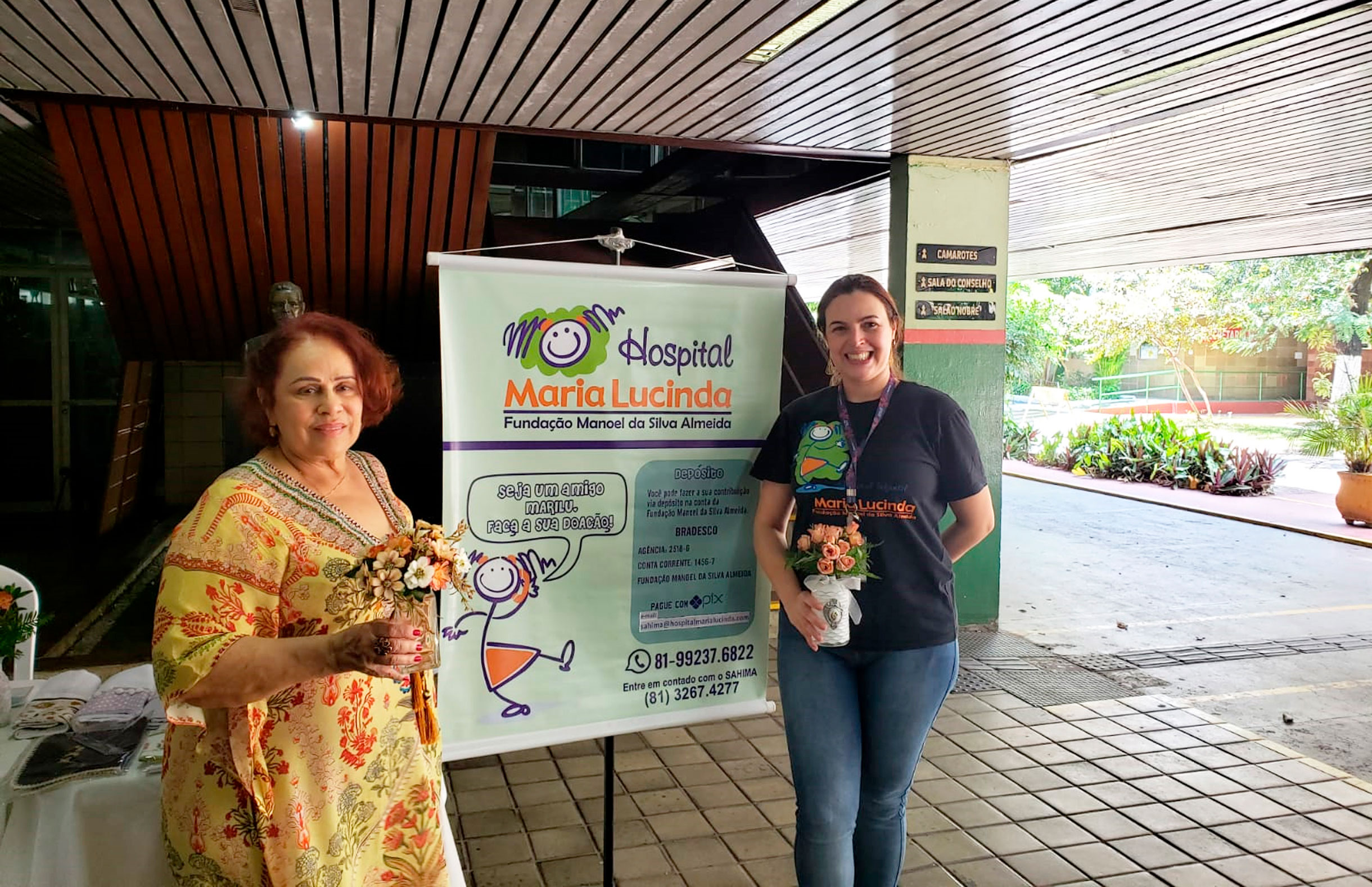 Hospital Maria Lucinda participa de Bazar Solidário