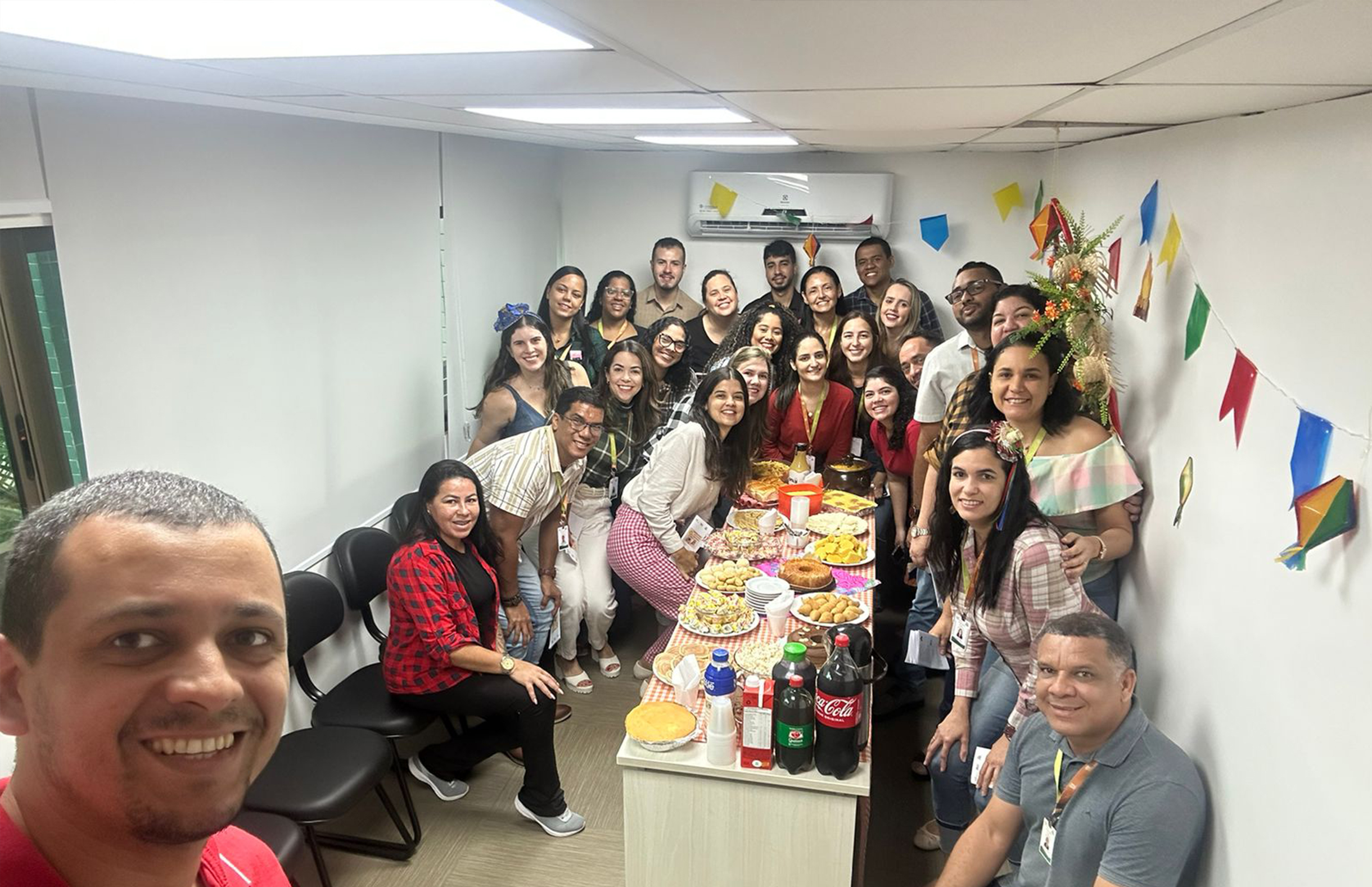 Núcleo Gestor da FMSA realiza café da manhã junino