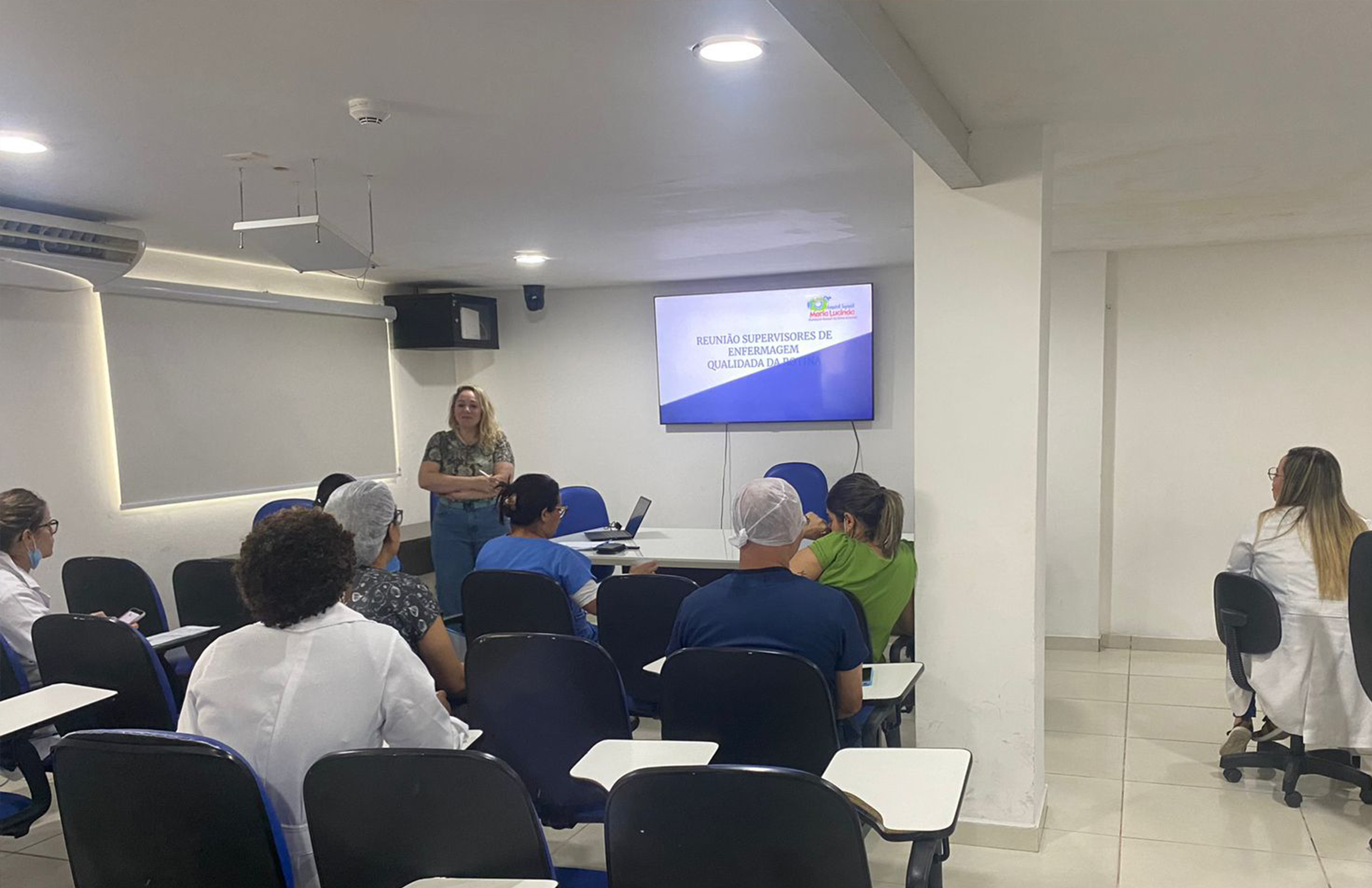 Supervisores de enfermagem do Hospital Maria Lucinda participam de treinamento