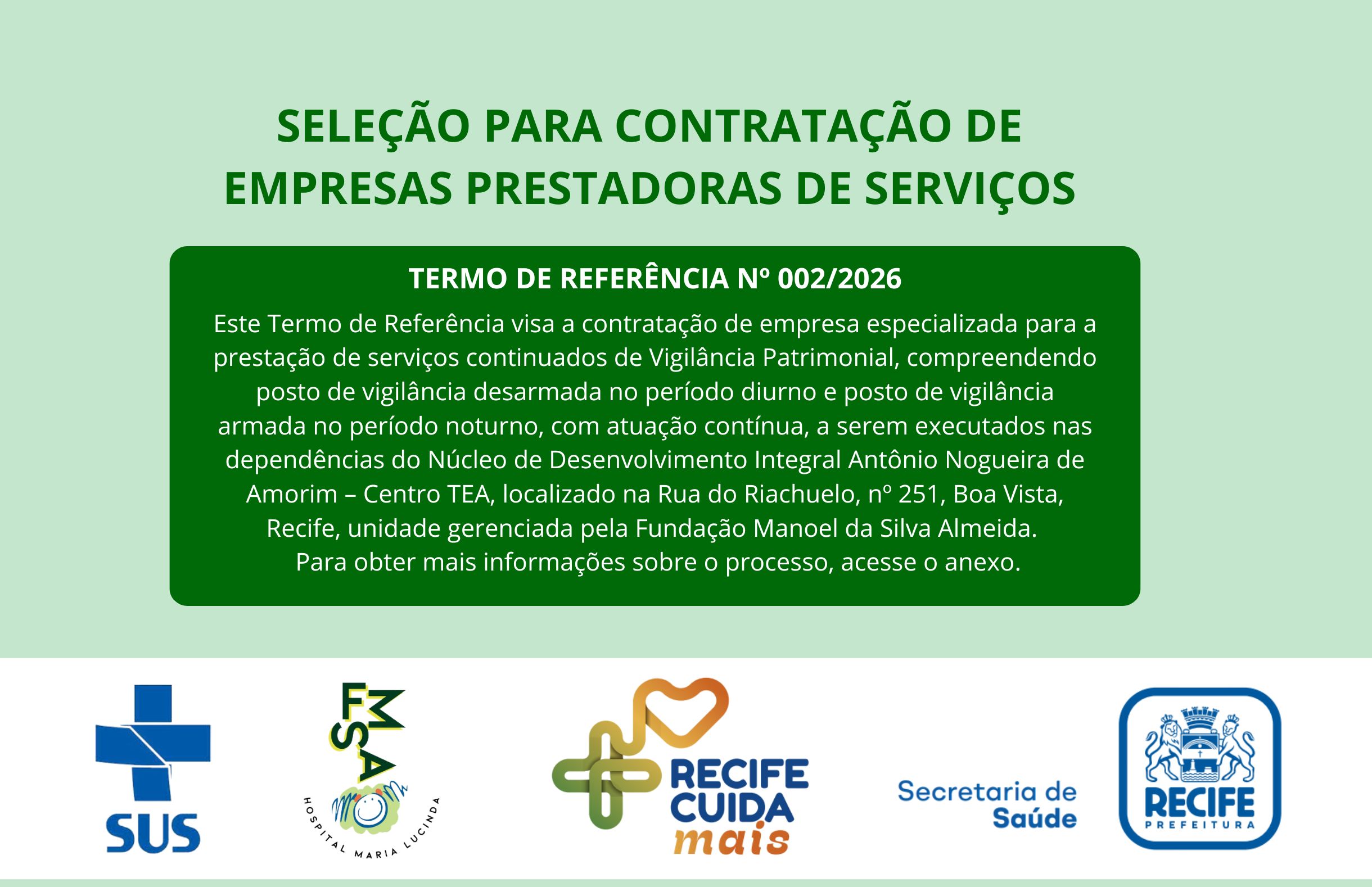 TERMO DE REFERÊNCIA Nº 002/2026