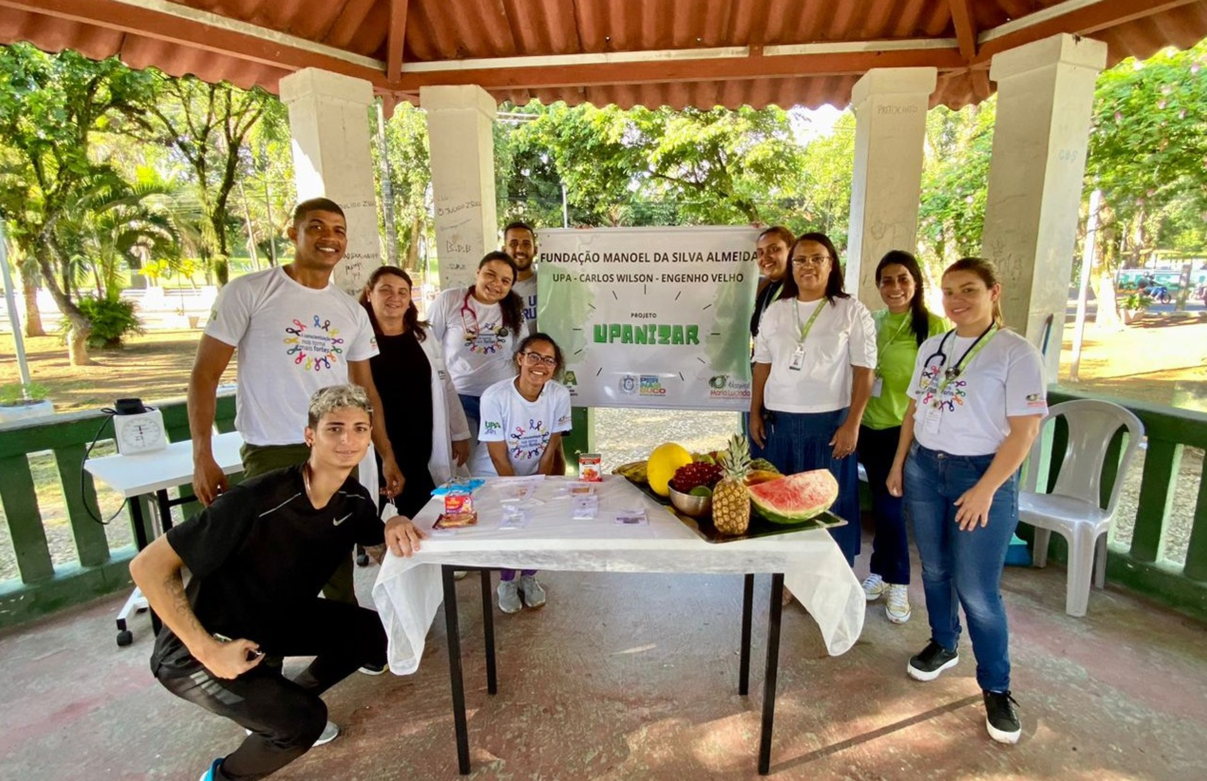 UPA Engenho Velho promove ação na Praça Marechal Floriano Peixoto